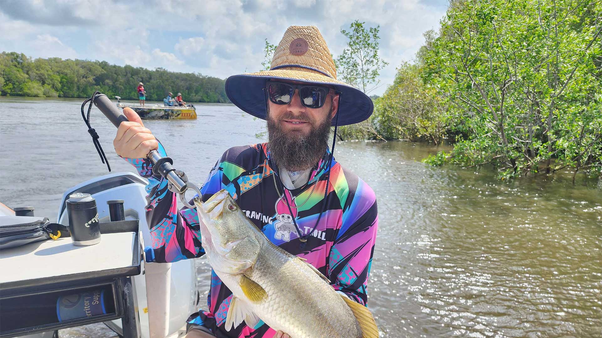 barra fishing